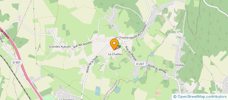 localisation de l'entreprise SC M2ST INVEST  CHAULGNES