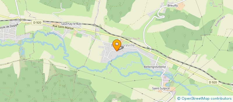 localisation de l'entreprise SC MA-TOU  BELLENGREVILLE