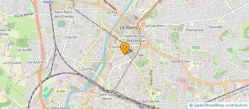 localisation de l'entreprise SC MACE à LE MANS