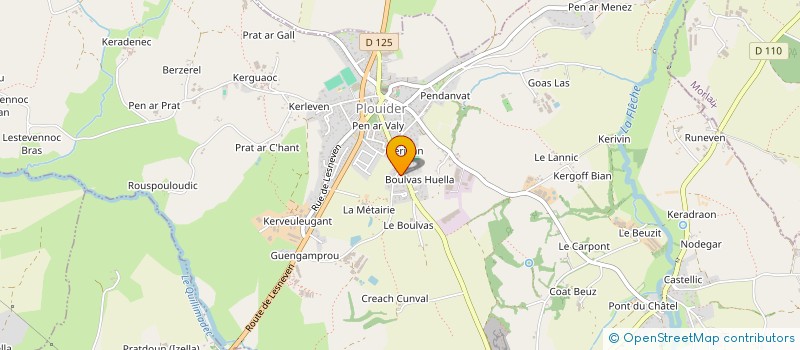 localisation de l'entreprise SC MACONNERIE & AMENAGEMENTS  PLOUIDER