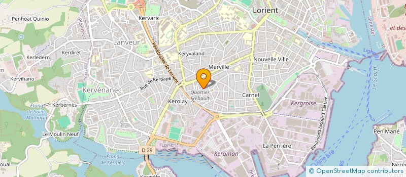 localisation de l'entreprise SC MADEIRA  LORIENT