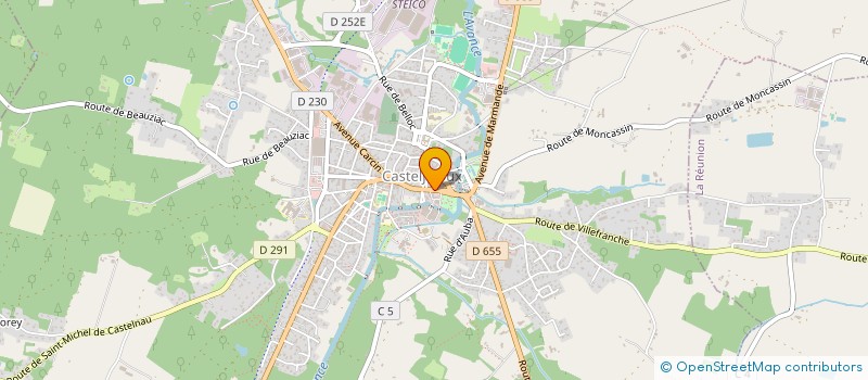 localisation de l'entreprise SC MAEVIC  CASTELJALOUX