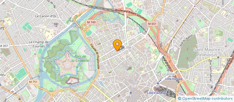 localisation de l'entreprise SC MAG à LILLE