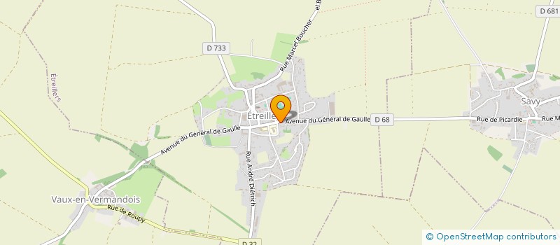 localisation de l'entreprise SC  MAGM  ETREILLERS