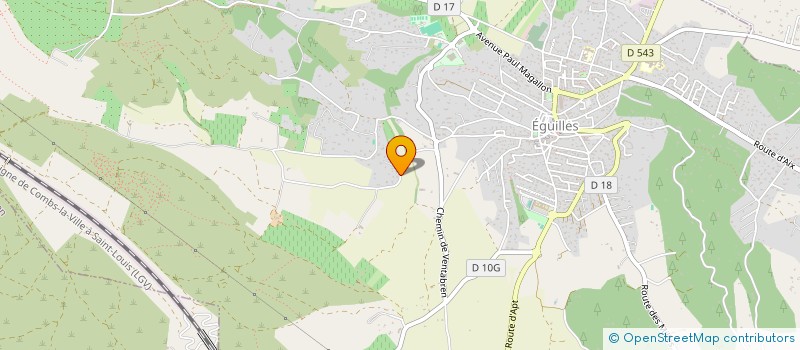 localisation de l'entreprise SC MAGNOLIAS  EGUILLES