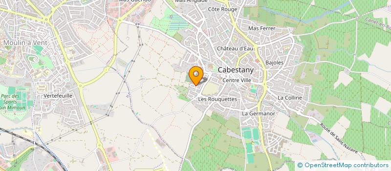 localisation de l'entreprise SC MAHANA  CABESTANY