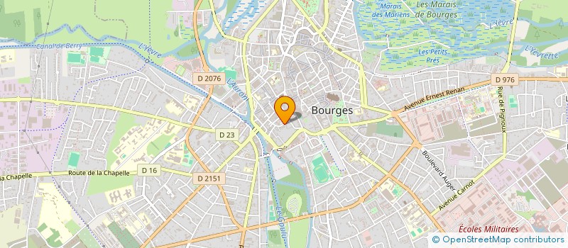 localisation de l'entreprise SC MAILLARD  BOURGES