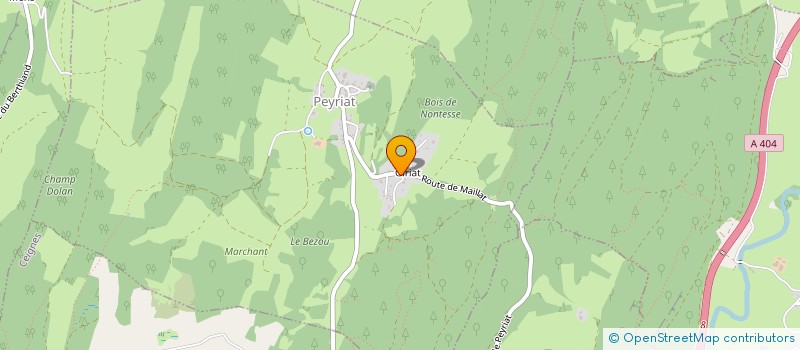 localisation de l'entreprise SC MAILLAT INVESTISSEMENT  MAILLAT