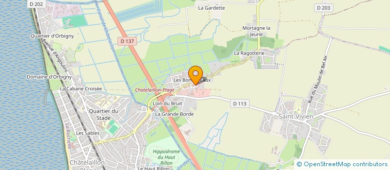 localisation de l'entreprise SC MAINARD-ORSINI  SAINT-VIVIEN