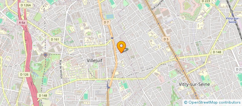 localisation de l'entreprise SC MAJE à VILLEJUIF