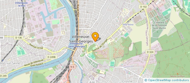 localisation de l'entreprise SC MAJICTAXI à VILLENEUVE-SAINT-GEORGES