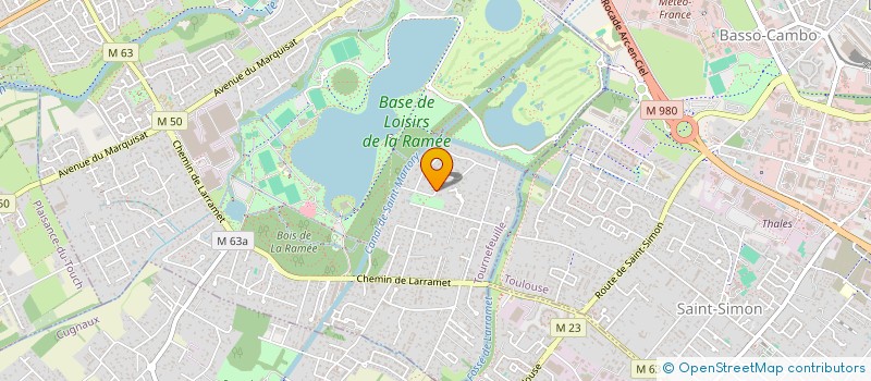 localisation de l'entreprise SC MAJOFIQUE  TOURNEFEUILLE