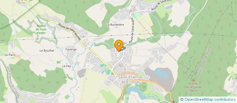 localisation de l'entreprise SC MALINA  SAINT-ETIENNE-DE-CROSSEY