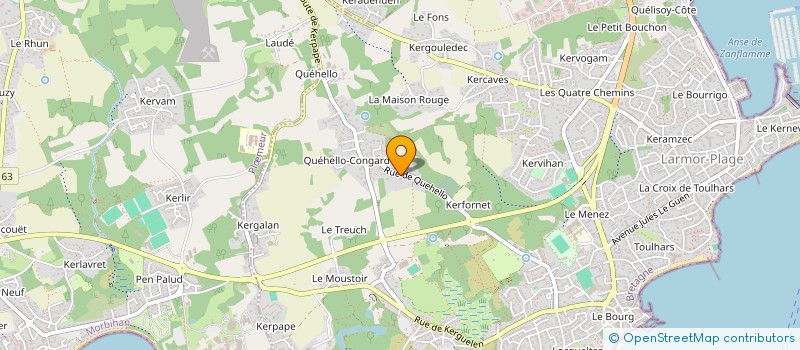 localisation de l'entreprise SC MALUSTA  LARMOR-PLAGE