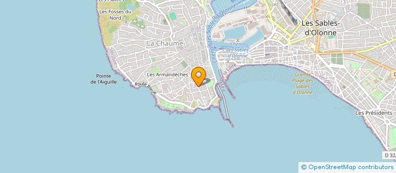 localisation de l'entreprise SC MAN'L à LES SABLES D'OLONNE