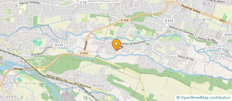 localisation de l'entreprise SC MANAGEMENT à IDRON