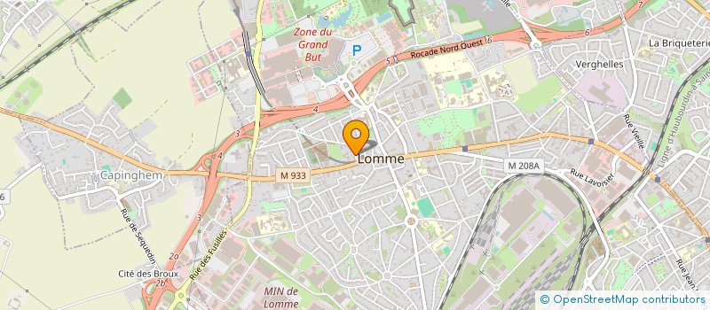 localisation de l'entreprise SC MANAGEMENT à LILLE