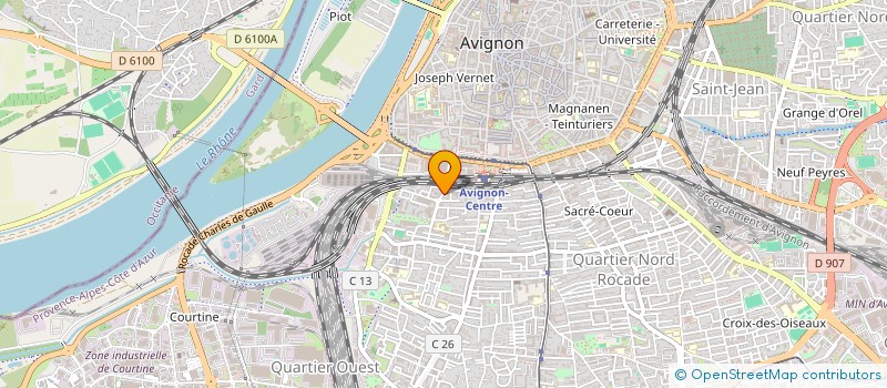 localisation de l'entreprise SC MANAGEMENT CORP  AVIGNON