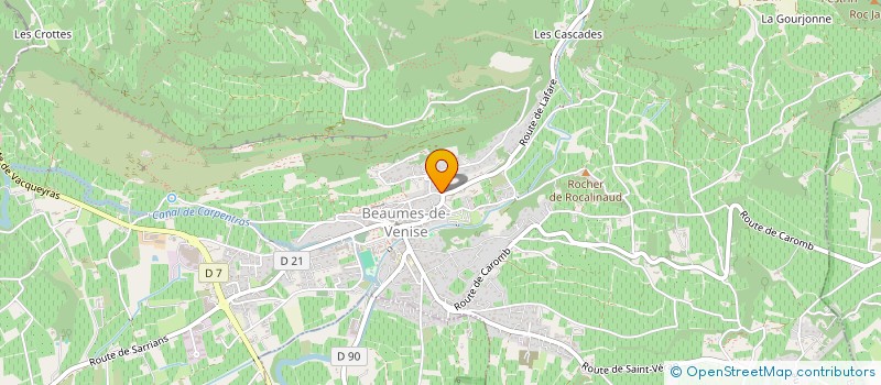 localisation de l'entreprise SC MANON  BEAUMES-DE-VENISE
