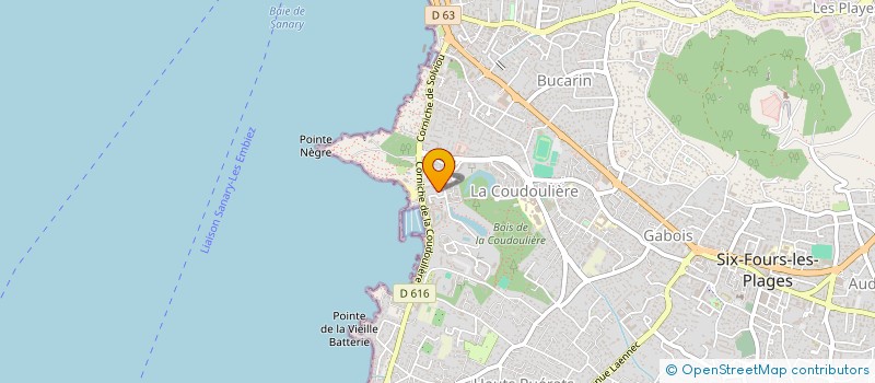 localisation de l'entreprise SC MANONROSE à SIX-FOURS-LES-PLAGES