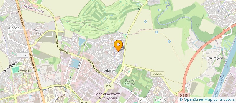 localisation de l'entreprise SC MANUTENTION  HEROUVILLE-SAINT-CLAIR