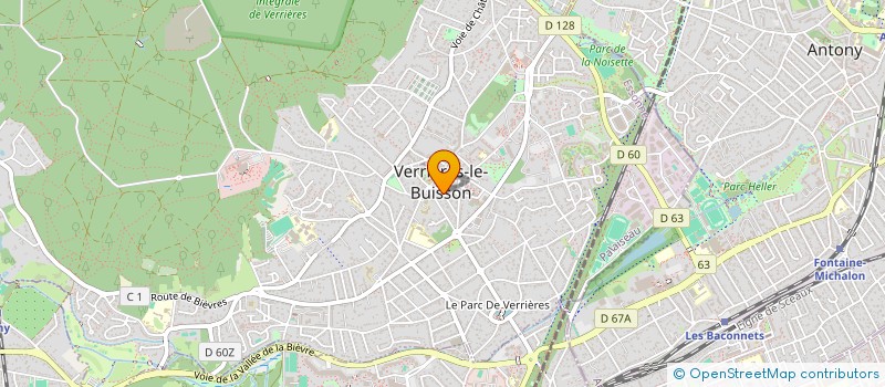 localisation de l'entreprise SC MAPIBE à VERRIERES-LE-BUISSON