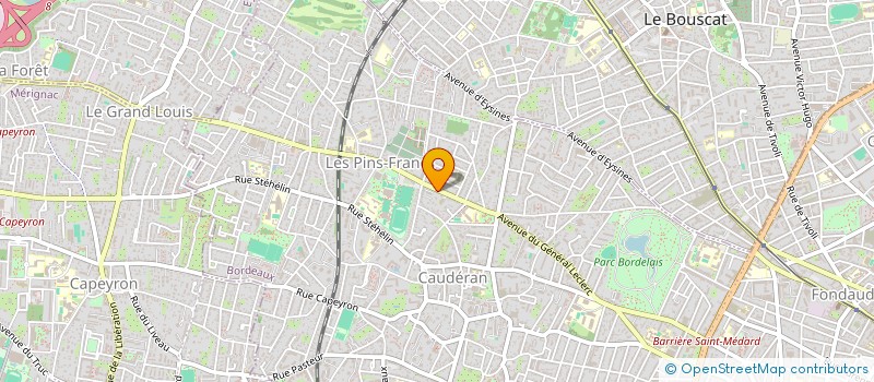 localisation de l'entreprise SC MARBEN  BORDEAUX