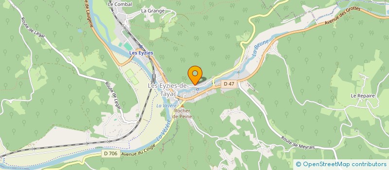 localisation de l'entreprise SC MARBRIL à LES EYZIES