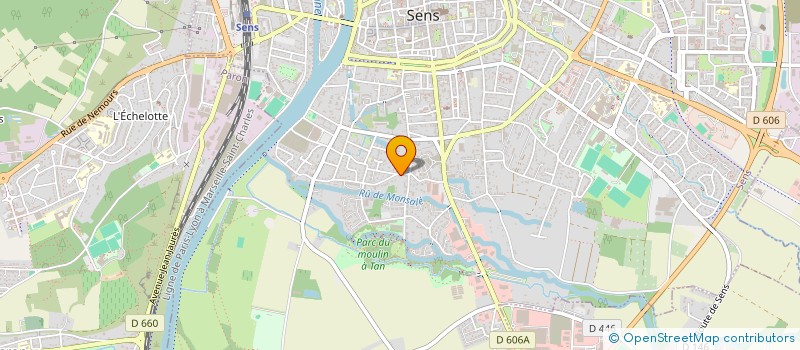 localisation de l'entreprise SC MARCO à SENS
