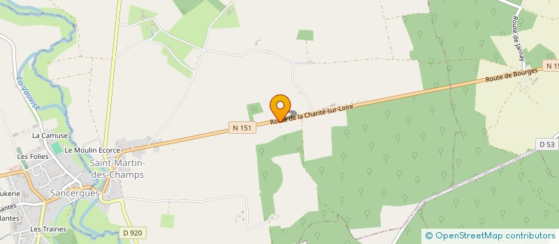 localisation de l'entreprise SC MARGEN  SAINT-MARTIN-DES-CHAMPS