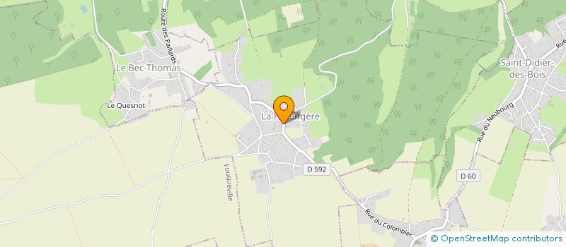 localisation de l'entreprise SC MARGOS  LE BEC-THOMAS