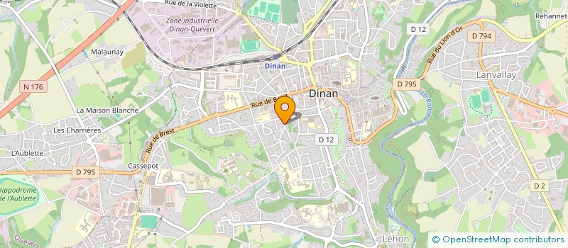 localisation de l'entreprise SC MARIEFLO  DINAN