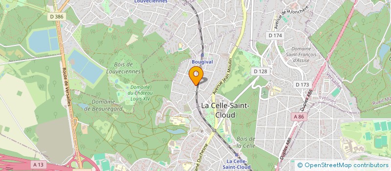 localisation de l'entreprise SC MARIENBAD  LA CELLE-SAINT-CLOUD