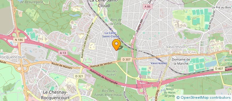 localisation de l'entreprise SC MARINE  LA CELLE-SAINT-CLOUD