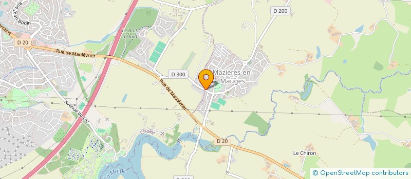 localisation de l'entreprise SC MARJENO à CHOLET