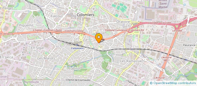 localisation de l'entreprise SC MARJO à COLOMIERS