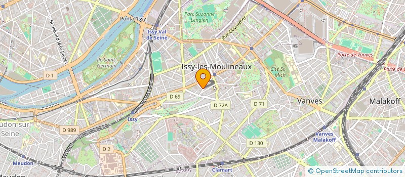 localisation de l'entreprise SC MARK à ISSY-LES-MOULINEAUX