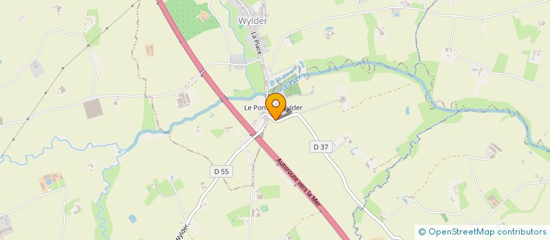 localisation de l'entreprise SC MARTIN D'HEM  WORMHOUT