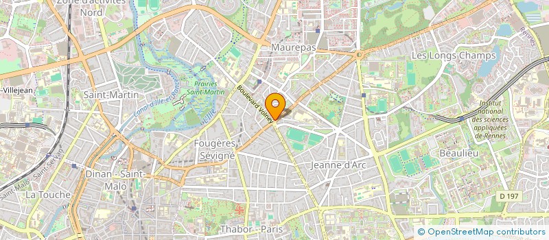 localisation de l'entreprise SC MARZIPAN à RENNES