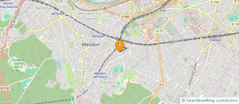 localisation de l'entreprise SC MASAJA  MEUDON