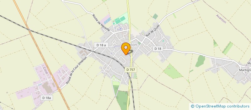 localisation de l'entreprise SC MATHI  AVANTON