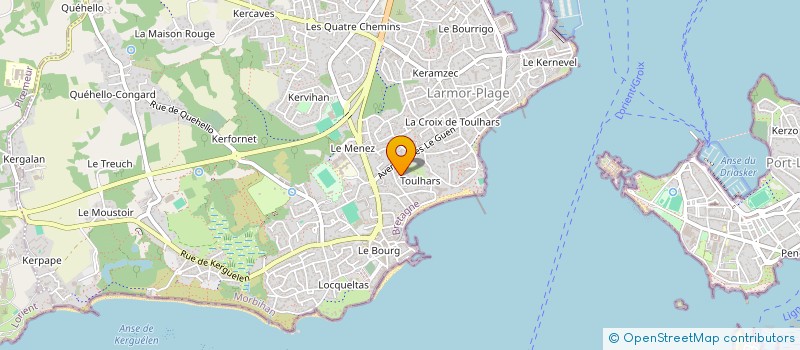 localisation de l'entreprise SC MATHIASANNE  LARMOR-PLAGE