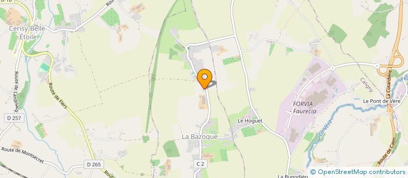 localisation de l'entreprise SC MAUPAS FAMILLY à LA BAZOQUE