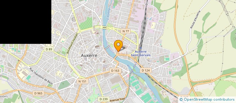 localisation de l'entreprise SC MAVI à AUXERRE