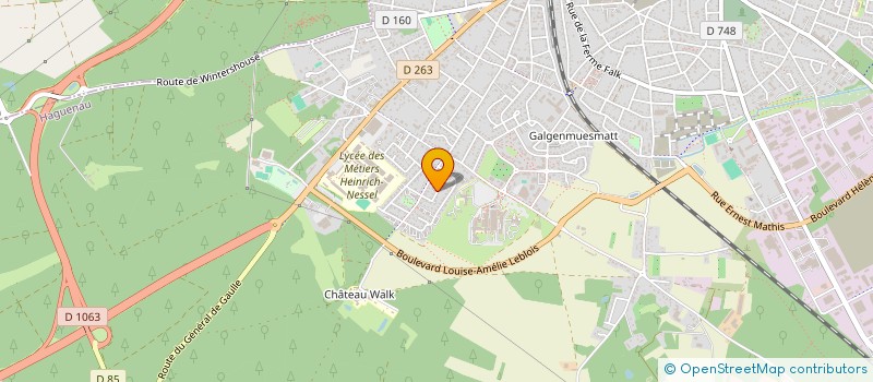 localisation de l'entreprise SC MAXIMUS  HAGUENAU