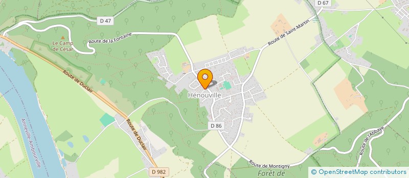 localisation de l'entreprise SC MBLO  HENOUVILLE