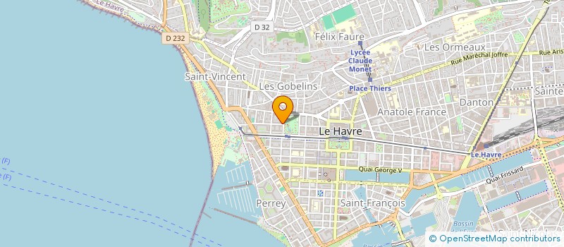 localisation de l'entreprise SC MC  LE HAVRE