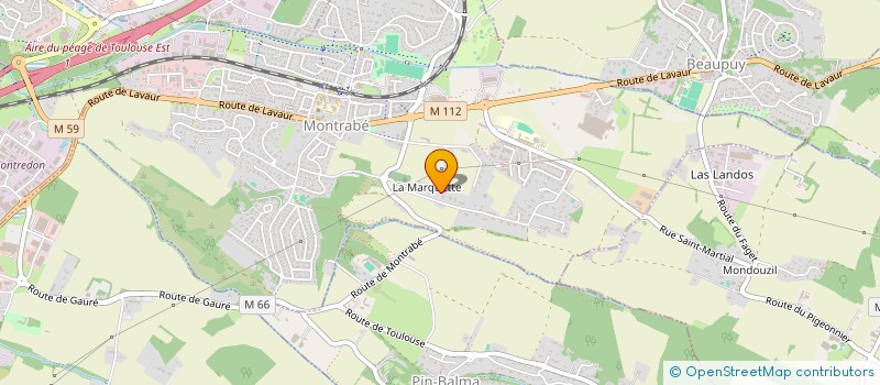 localisation de l'entreprise SC MCH BUSQUET  MONTRABE