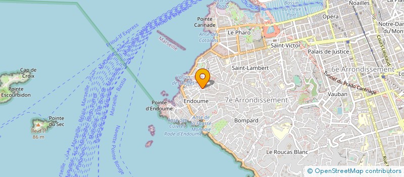 localisation de l'entreprise SC MCT  MARSEILLE