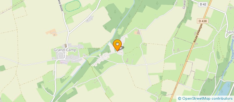 localisation de l'entreprise SC MCTD  GRANDCAMP